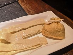 蟹籽金福袋-大匠工房古船木艺术餐厅·猪肚鸡专门店(长白仙岛店)