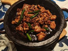 酱爆石锅蛙-绿茶餐厅(王府井永宁门店)