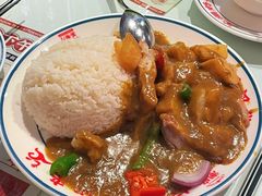 咖喱鸡扒饭-潮庭港式茶餐厅·熊仔奶茶(同济广场店)