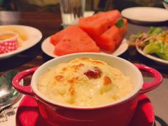 芝士焗玉米蓉-食间牛排(重庆路万达店)