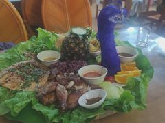-沐毫傣泐云南菜孔雀宴•手抓饭傣味烧烤(曼听公园店)