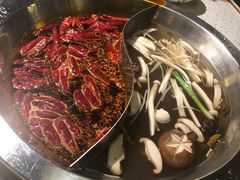 菌汤鸳鸯锅-大龙燚火锅