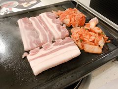 韩时招牌鲜五花肉-韩时烤肉(枫蓝店)