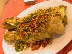 椒盐濑尿虾-富来美食