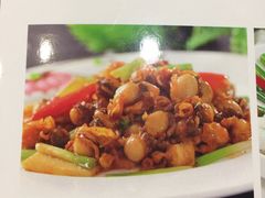 姜葱炒鲜瑶柱-百姓百味海鲜酒楼(粤垦路总店)