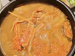 -草家酱蟹炭火烤肉店(珲春南路一店)