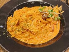 辣味奶油意面-机器人火炉披萨