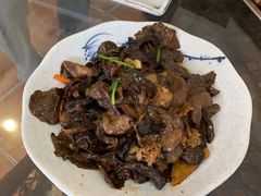 炒山菇-老张烤羊(王哥庄店)