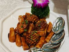 小鲍鱼炒年糕-金米箩大酒店(五角场店)