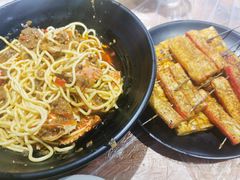 蟹脚热干面-沈记烧烤海鲜(江汉二路店)