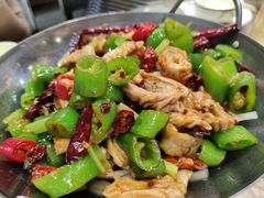 干锅大肠头-东北老家私房菜(文灶店)
