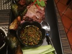 烤猪颈肉-Ruen Urai