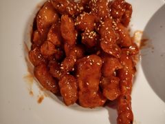 黄桃糖醋里脊-九毛九西北菜(百信广场店)