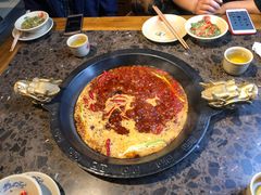 牛油红锅-味在小龙老火锅(都江堰店)
