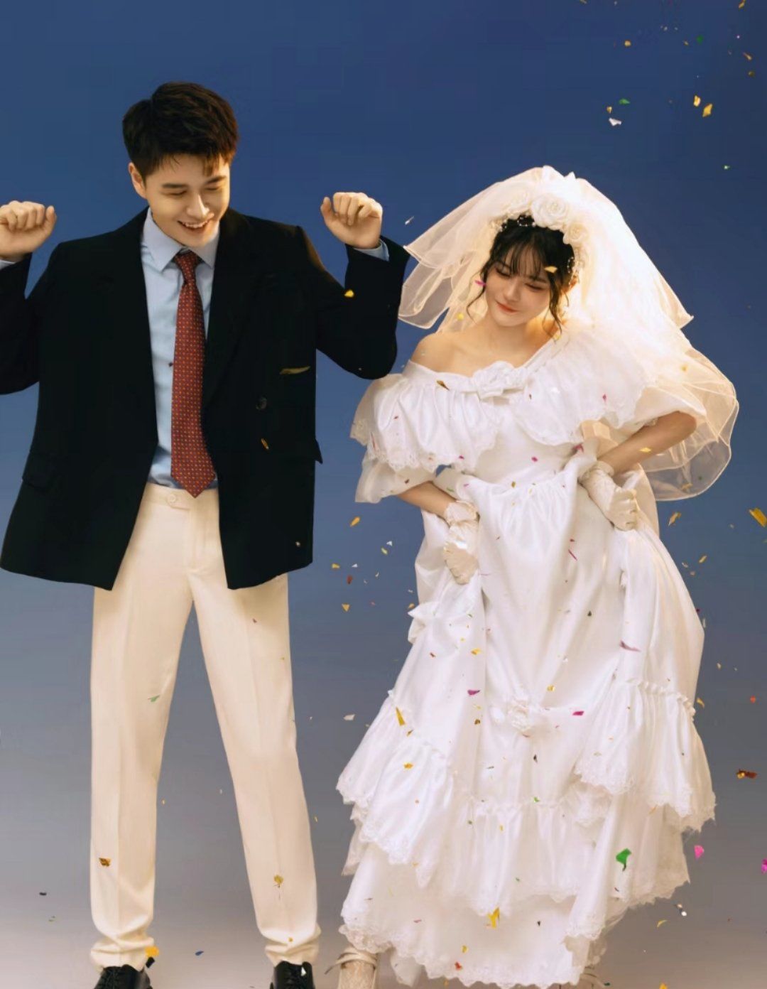 港风昭和情侣写真,那个年代的爱情真美好