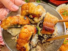 -围炉肉舍•炭烤活鳗•丹东海鲜烤肉(步行街店)