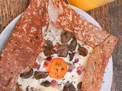 鸡蛋蘑菇熏肉荞麦可丽饼-RAC BAR(安福路店)