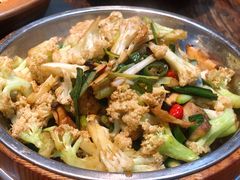 大盆有机菜花-呱呱叫民俗风味主题餐厅(沣峪口店)