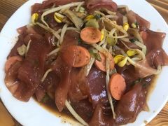 三鲜炒酿皮-何记酿皮店(西流湾店)