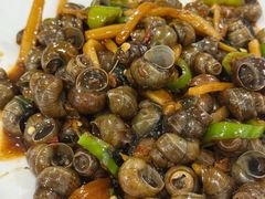 紫苏酸笋炒田螺-南记食粥坊·宵夜大排档(莲花总店)