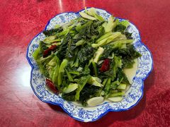 清炒油麦菜-老丽江餐馆(丽江华都商贸城店)