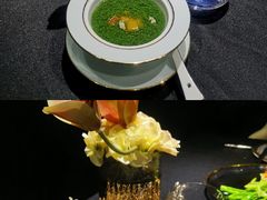 翡翠碧绿炖木瓜-芷兰汀艺术概念餐厅