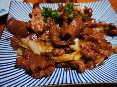 京葱爆牛舌-渔寿司·日本料理(艾尚天地店)