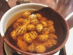 古越陈酿煮花螺-杭州西子湖四季酒店·金沙厅