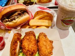 蘑菇牛肉汉堡-FATBURGER 特富客汉堡(外交公寓店)