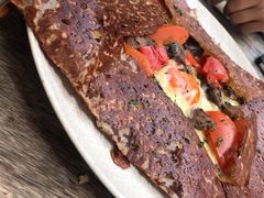 鸡蛋蘑菇熏肉荞麦可丽饼-RAC BAR(安福路店)