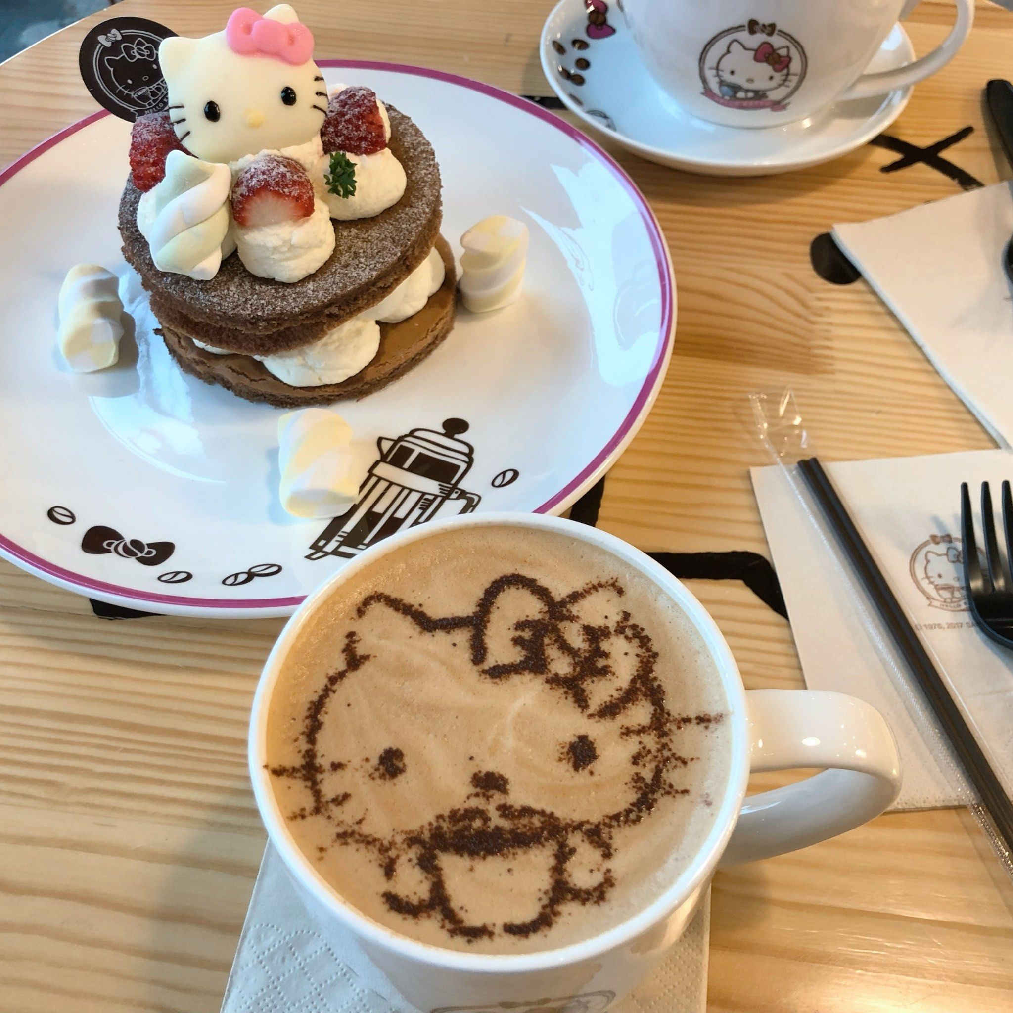 武汉|可可爱爱的hello kitty咖啡厅