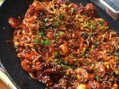 铁板五花肉八爪鱼-几之上韩国小食
