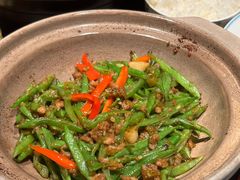 沙茶肉糟啫云南扁豆-小炳胜(卓悦中心店)