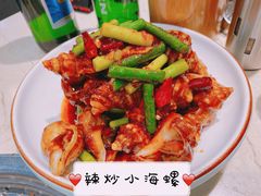 辣炒小海螺-金太阳海鲜烧烤·本地人餐厅(星海公园店)