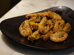 金沙黑南瓜焗虾-港丽餐厅(高德置地店)