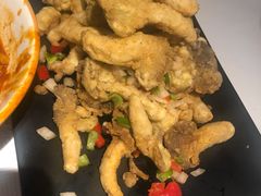 椒盐蘑菇-西域阿里马新疆菜·清真(桂花路店)