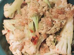 白虾酱有机花菜-蜜桃花开·中西融合菜E&W(南长街店)