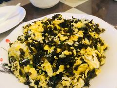 地皮菜炒鸡蛋-天源居餐厅·地方特色菜(张北店)