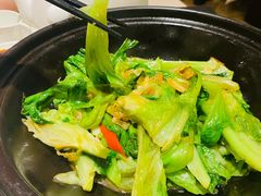 粤式虾膏啫生菜-尚一汤 广东炖汤(金桥国际店)