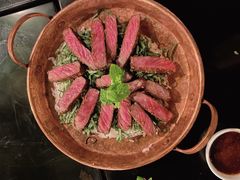 蒜香胡椒澳洲M5和牛西冷牛排饭-Ginger(兴国路店)