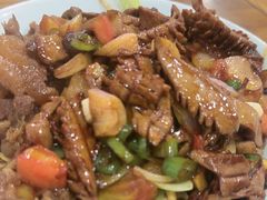爆炒腰花面-兰溪十八浇(天一店)
