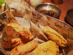 芝士味炸鸡-春熙台韩国料理·章鱼肥牛(西丽店)