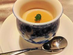 西湖龙井焦糖炖奶-九里云松·天香餐厅
