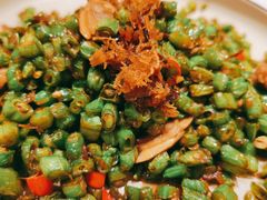 肉碎四季豆-鹿港小镇(悠唐店)
