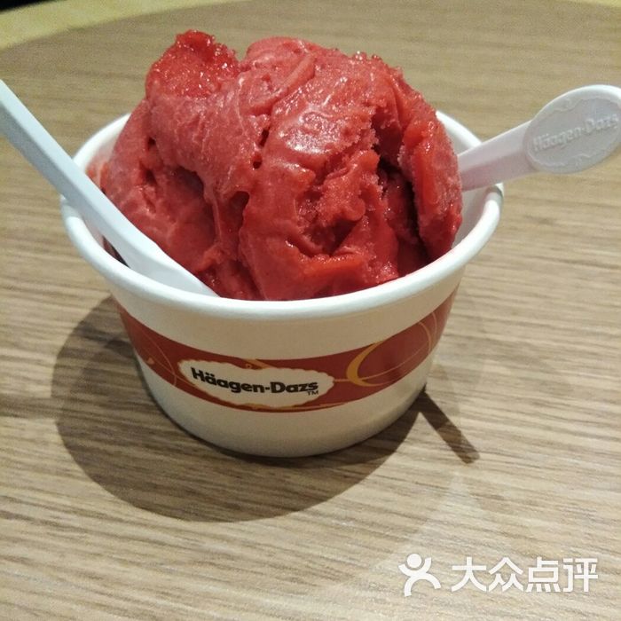 哈根达斯桑果雪芭图片-北京冰品-大众点评网