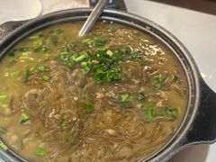 石锅韭菜豆面-味仙居(环城南路店)
