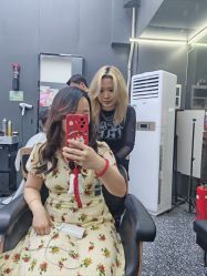 -藤野造型专业烫染接发