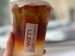 青柠气泡冷萃-Cafe on warm(丹霞店)