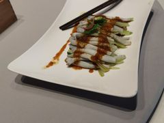 秋葵拌沙虫-黑明餐厅(白鹭洲店)