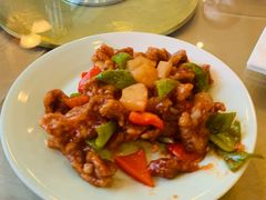 菠萝古老肉-东湖别墅湖畔轩餐厅